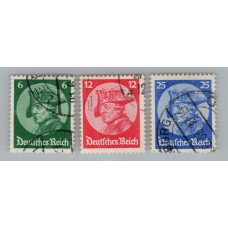 ALEMANIA 1933 Yv 467/9 SERIE COMPLETA MUY BUENA 32.40 EUROS 